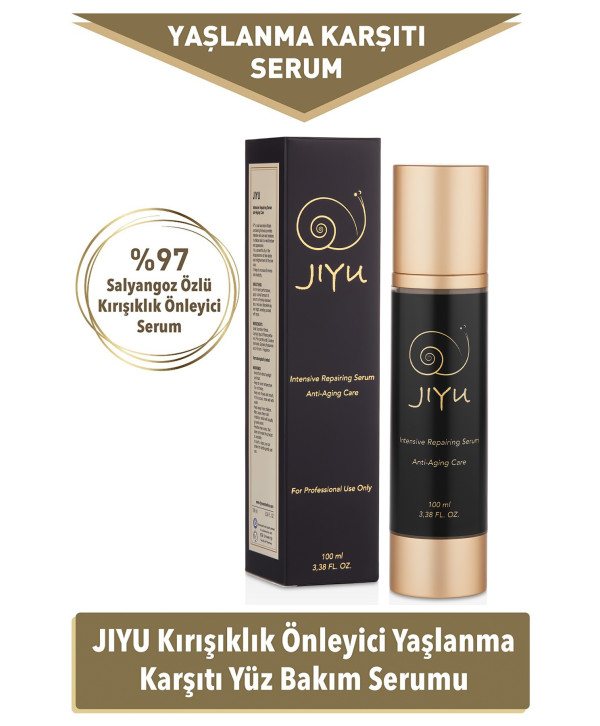 Jiyu Yaşlanma ve Kırışıklık Karşıtı %97 Salyangoz Özlü Cilt Bakım Serumu 100 ml.