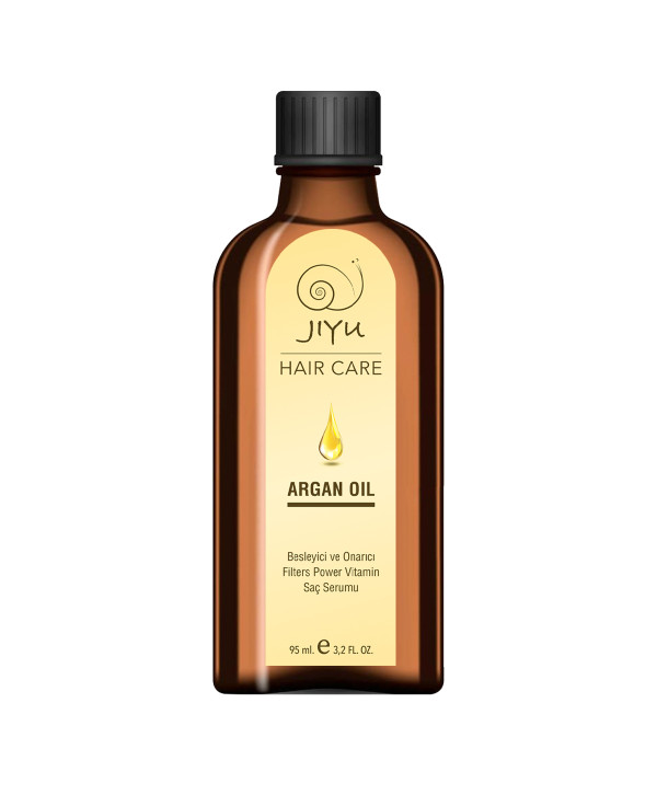 Jiyu Argan Yağı Kuru, Kopan ve Yıpranmış Saçlar İçin Onarıcı Besleyici Saç Bakım Yağı 100 ml.