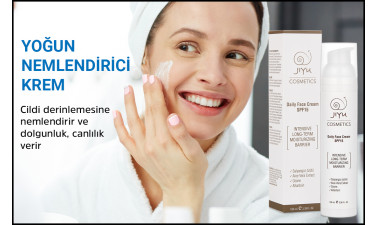 Jiyu 24 Saat Etkili Günlük Yoğun Nemlendirici Cilt Bakım Kremi SPF15 Koruma 100 ml.